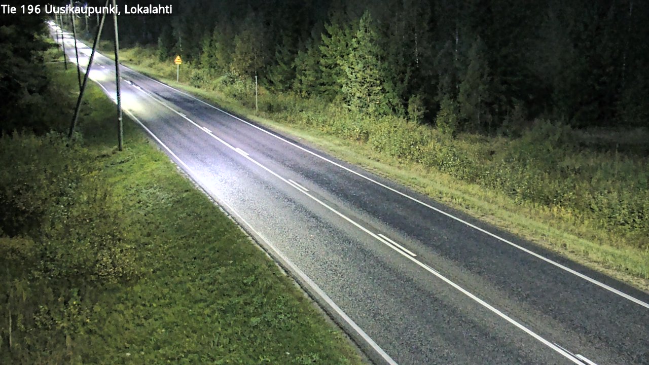 Kelikamerat Kuva Tie 196 Uusikaupunki, Lokalahti, Uusikaupunki, Varsinais-Suomi