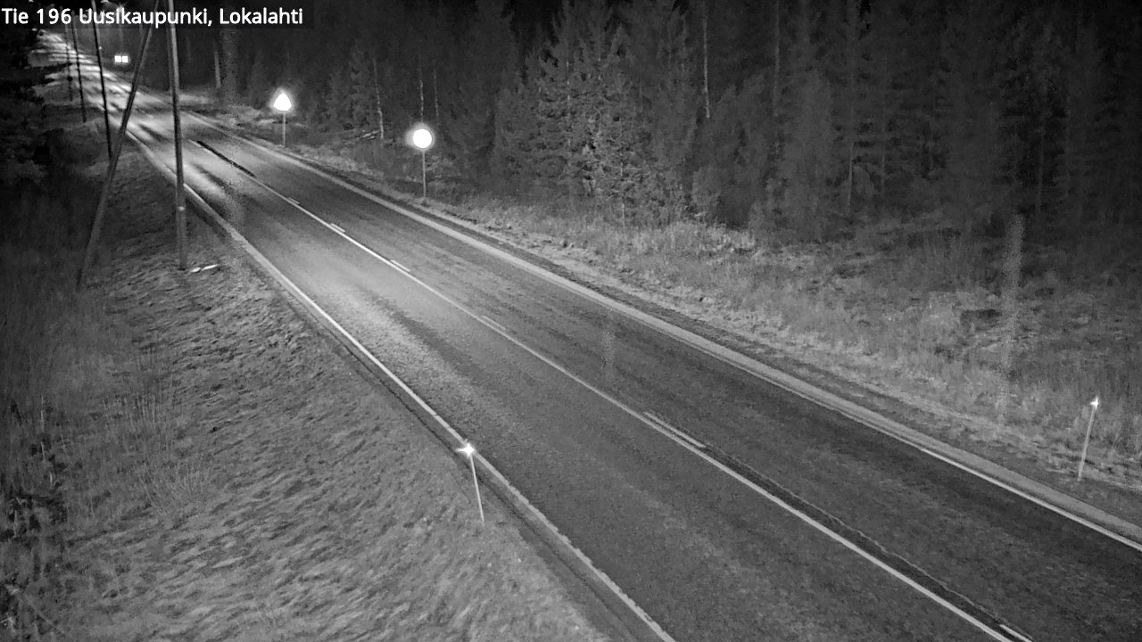 Kelikamerat Kuva Tie 196 Uusikaupunki, Lokalahti, Uusikaupunki, Varsinais-Suomi