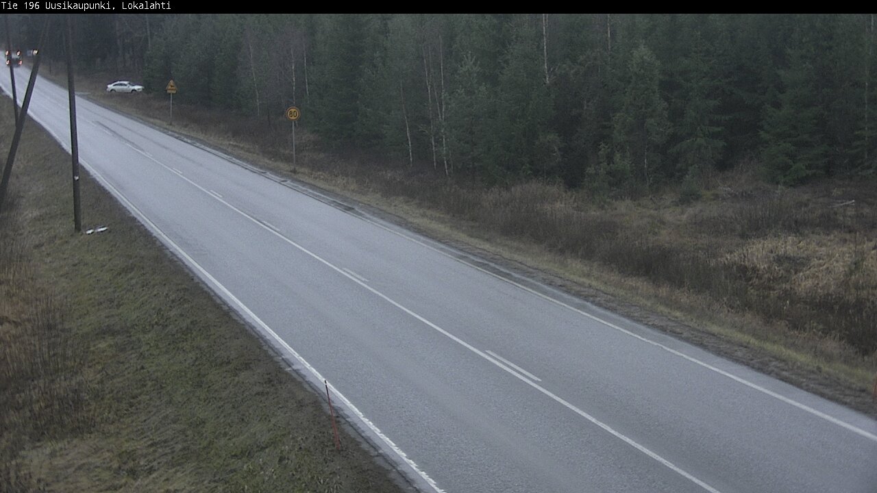 Weather Camera Image Väg 196 Nystad, Lokalax, Uusikaupunki, Varsinais-Suomi