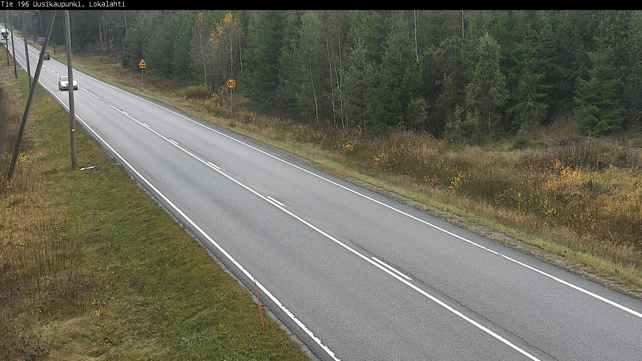 Kelikamerat Kuva Tie 196 Uusikaupunki, Lokalahti, Uusikaupunki, Varsinais-Suomi