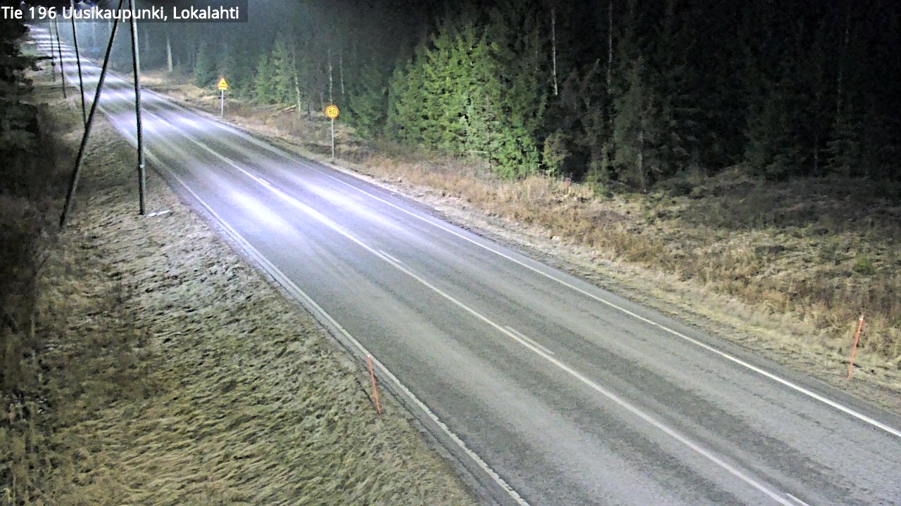 Kelikamerat Kuva Tie 196 Uusikaupunki, Lokalahti, Uusikaupunki, Varsinais-Suomi