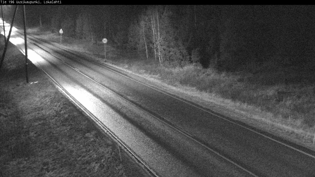Weather Camera Image Väg 196 Nystad, Lokalax, Uusikaupunki, Varsinais-Suomi