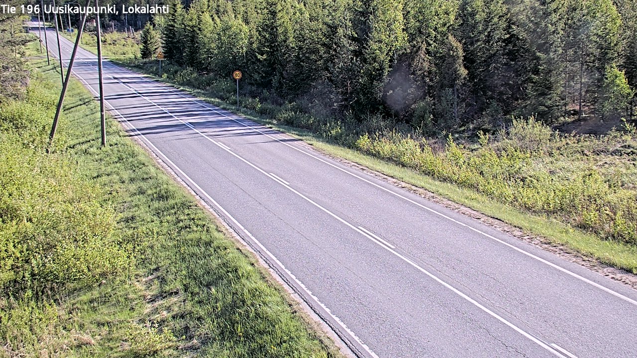 Kelikamerat Kuva Tie 196 Uusikaupunki, Lokalahti, Uusikaupunki, Varsinais-Suomi