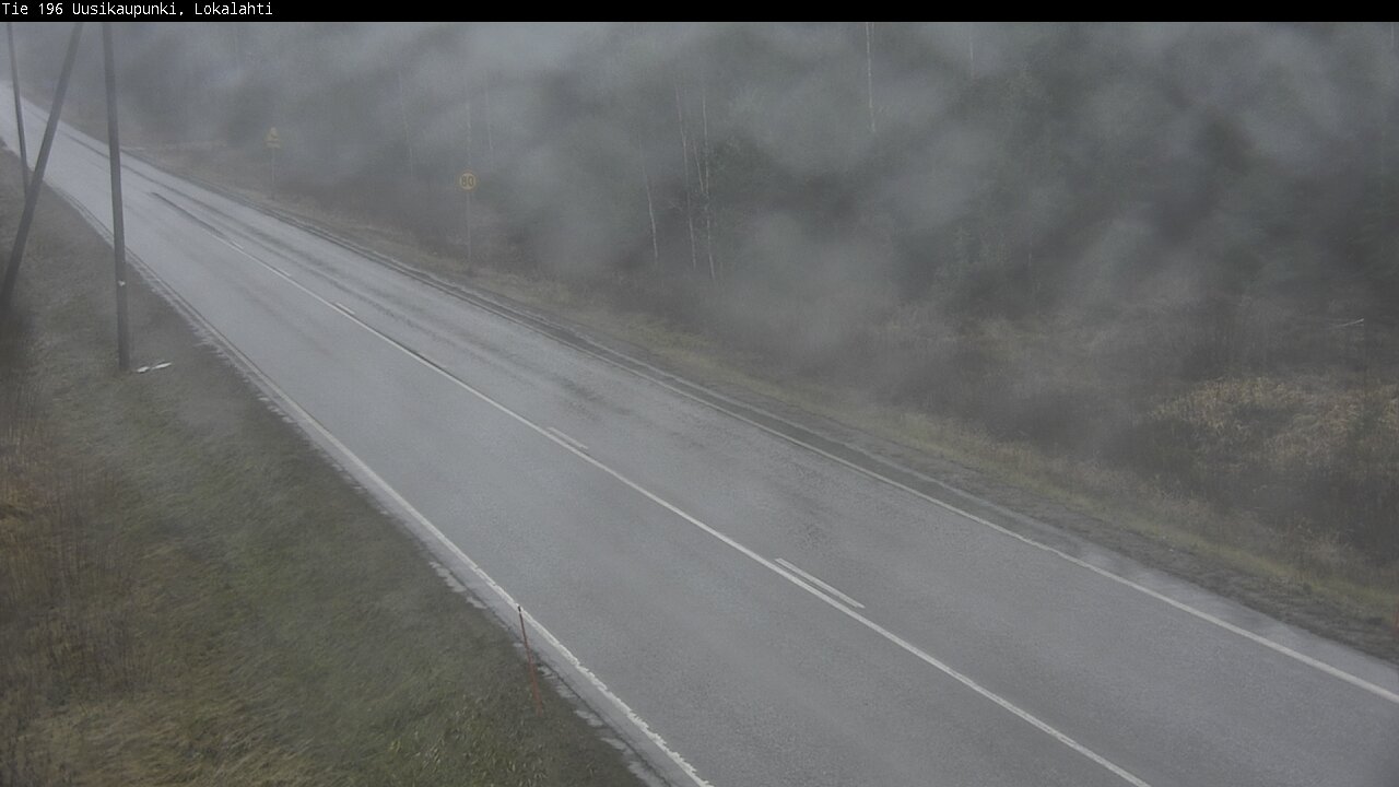Weather Camera Image Väg 196 Nystad, Lokalax, Uusikaupunki, Varsinais-Suomi