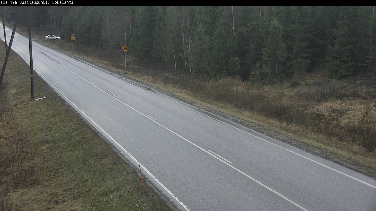 Weather Camera Image Väg 196 Nystad, Lokalax, Uusikaupunki, Varsinais-Suomi