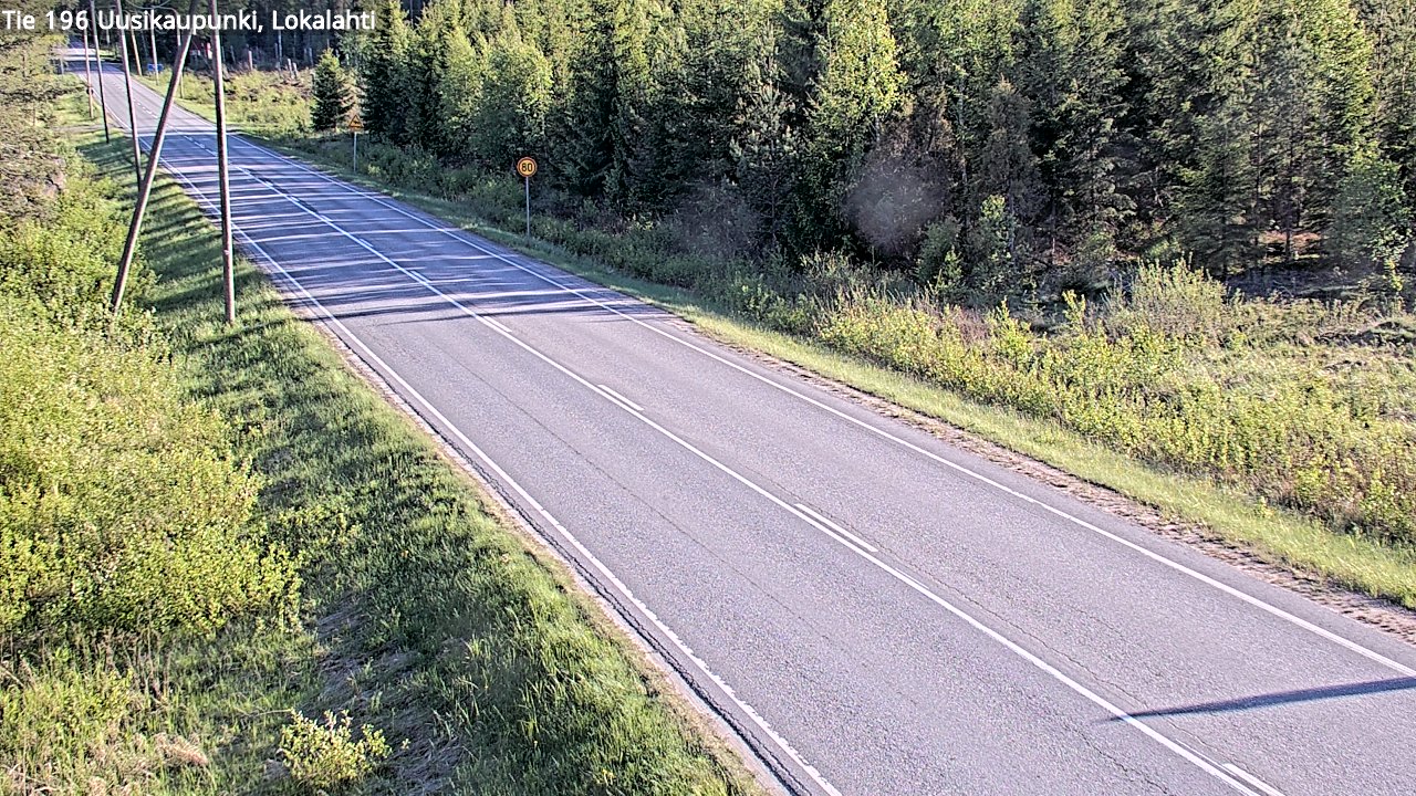 Kelikamerat Kuva Tie 196 Uusikaupunki, Lokalahti, Uusikaupunki, Varsinais-Suomi