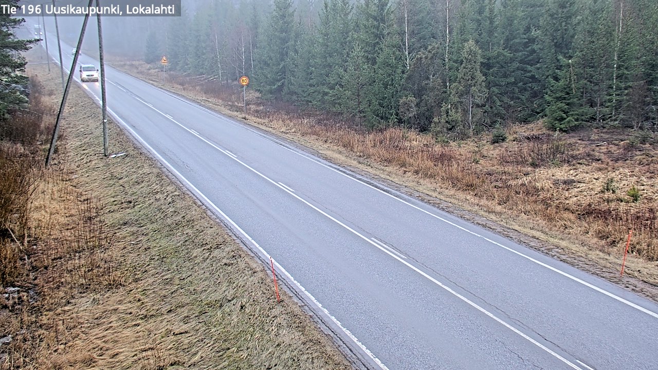 Kelikamerat Kuva Tie 196 Uusikaupunki, Lokalahti, Uusikaupunki, Varsinais-Suomi