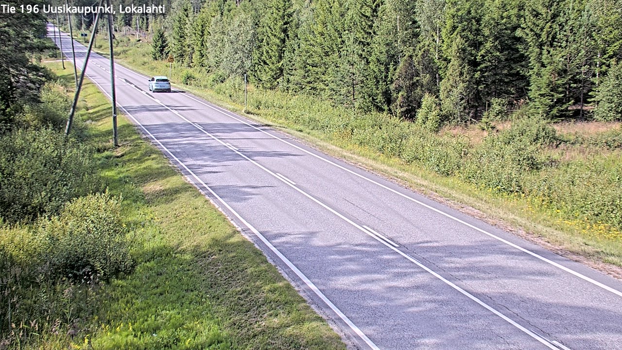 Kelikamerat Kuva Tie 196 Uusikaupunki, Lokalahti, Uusikaupunki, Varsinais-Suomi