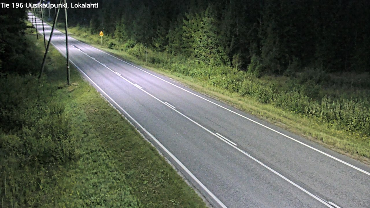 Kelikamerat Kuva Tie 196 Uusikaupunki, Lokalahti, Uusikaupunki, Varsinais-Suomi