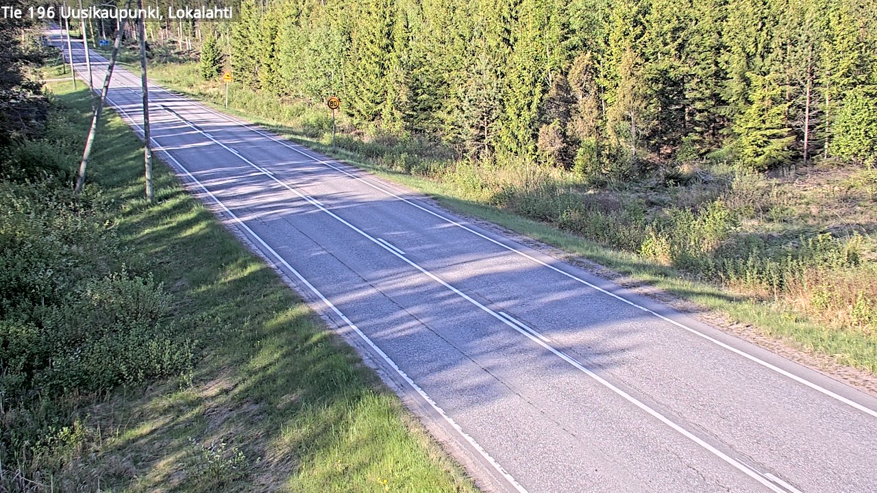 Kelikamerat Kuva Tie 196 Uusikaupunki, Lokalahti, Uusikaupunki, Varsinais-Suomi