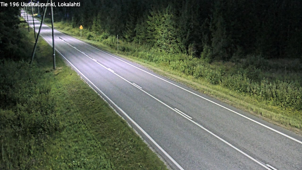 Kelikamerat Kuva Tie 196 Uusikaupunki, Lokalahti, Uusikaupunki, Varsinais-Suomi