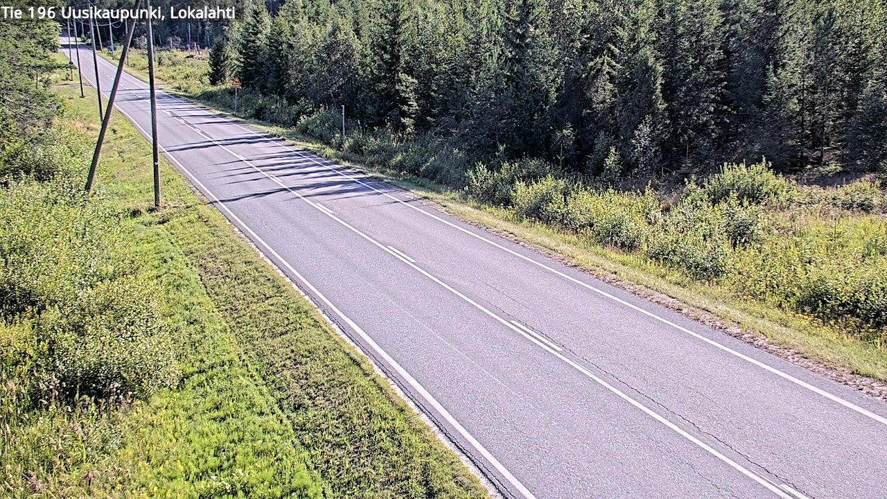 Kelikamerat Kuva Tie 196 Uusikaupunki, Lokalahti, Uusikaupunki, Varsinais-Suomi