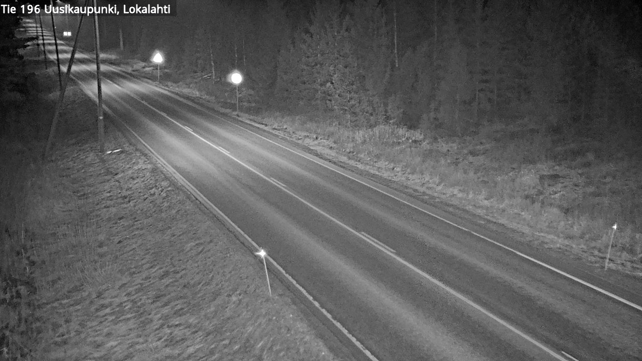 Weather Camera Image Väg 196 Nystad, Lokalax, Uusikaupunki, Varsinais-Suomi