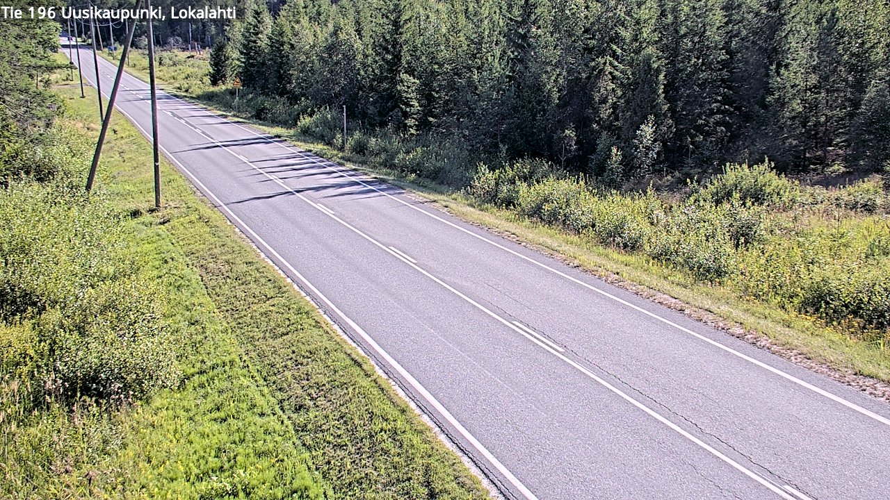 Kelikamerat Kuva Tie 196 Uusikaupunki, Lokalahti, Uusikaupunki, Varsinais-Suomi