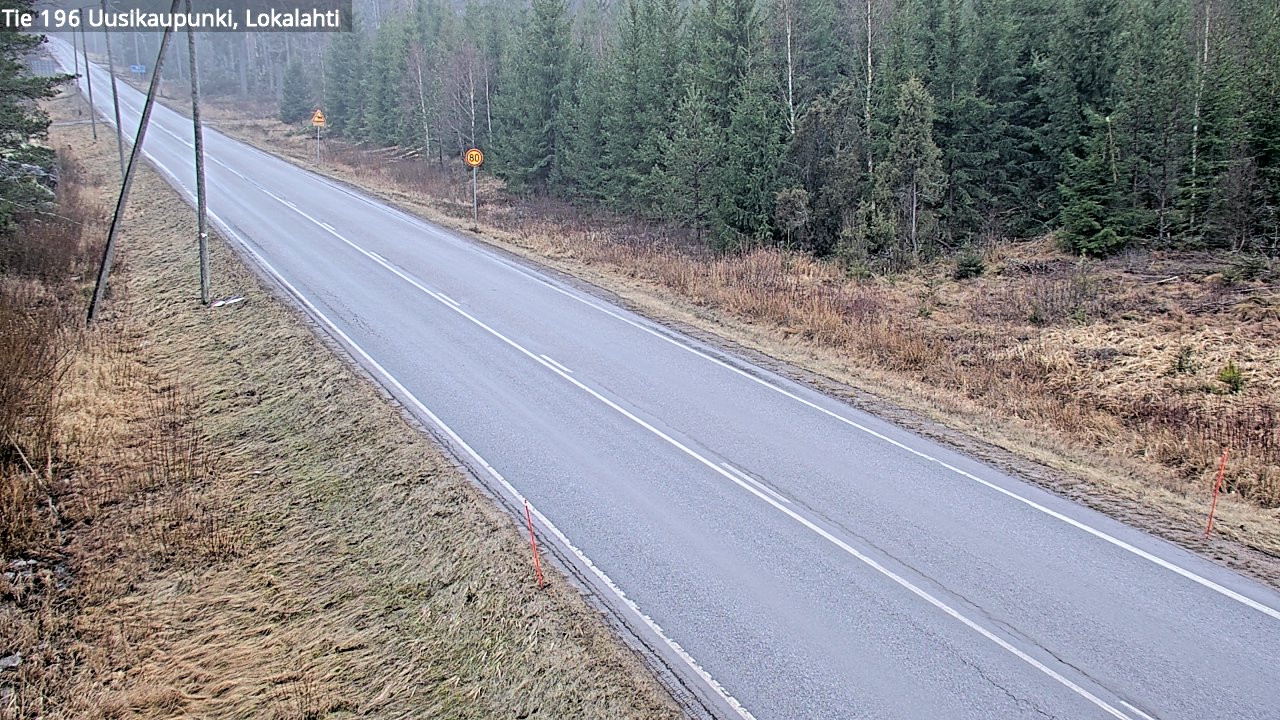 Kelikamerat Kuva Tie 196 Uusikaupunki, Lokalahti, Uusikaupunki, Varsinais-Suomi