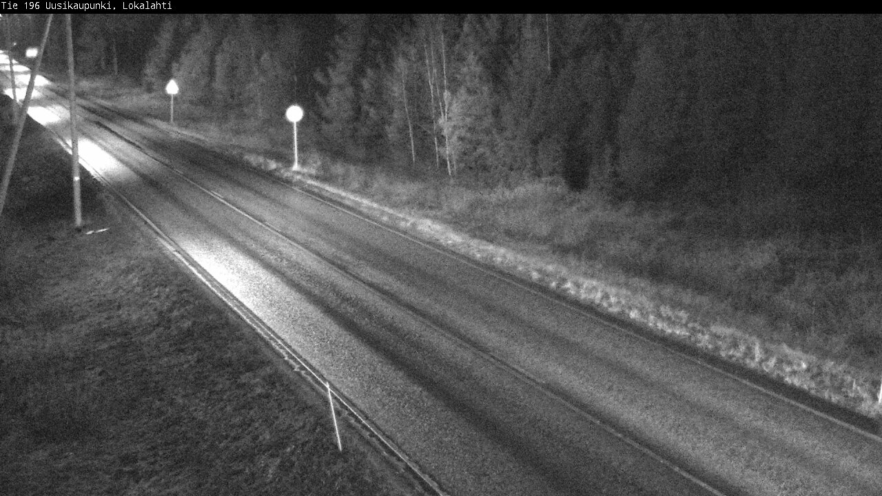 Weather Camera Image Väg 196 Nystad, Lokalax, Uusikaupunki, Varsinais-Suomi