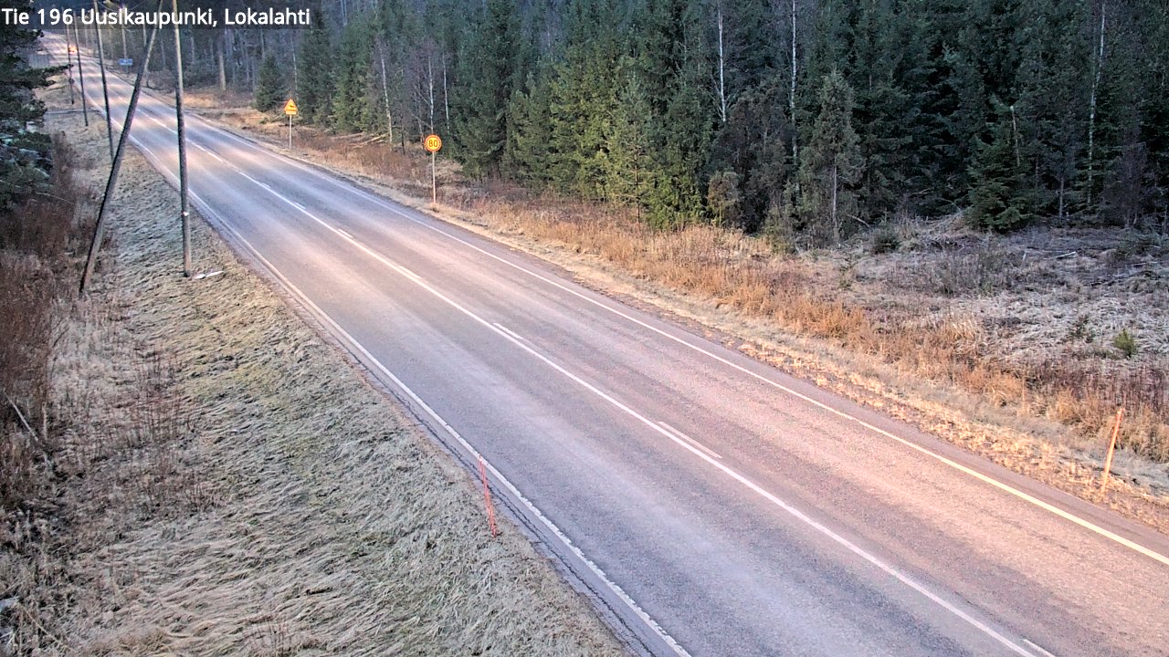 Kelikamerat Kuva Tie 196 Uusikaupunki, Lokalahti, Uusikaupunki, Varsinais-Suomi