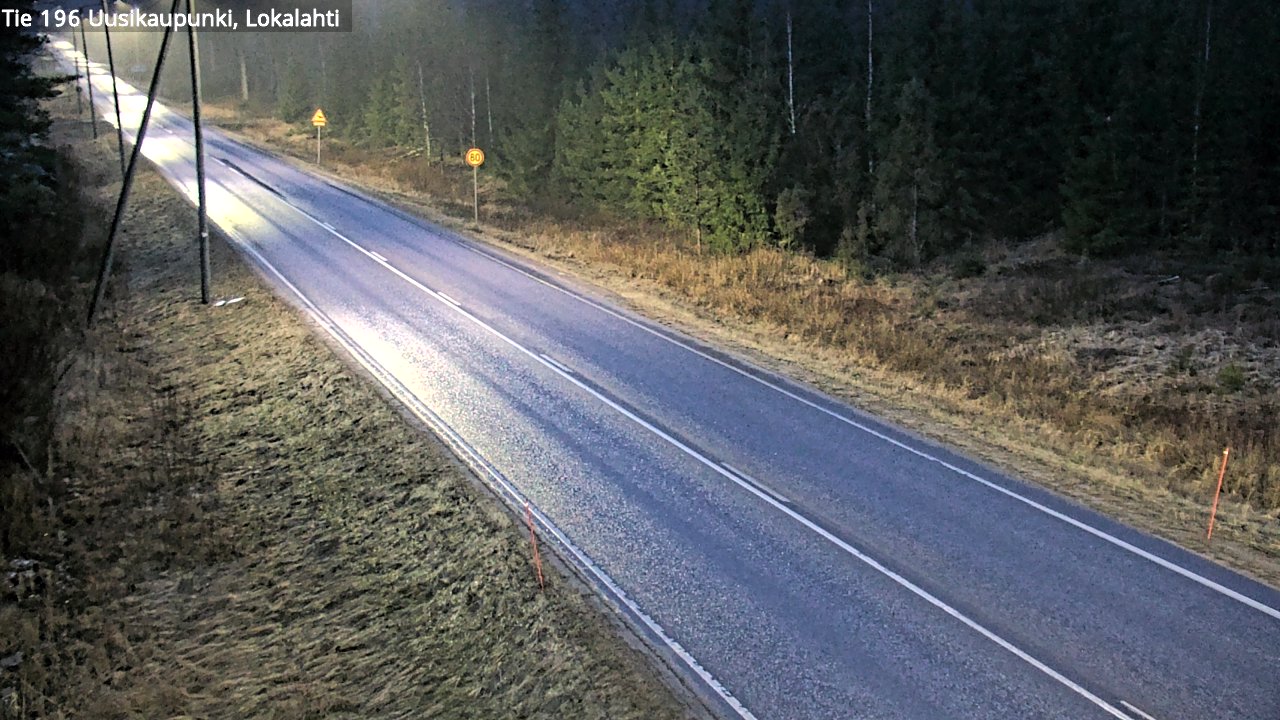 Kelikamerat Kuva Tie 196 Uusikaupunki, Lokalahti, Uusikaupunki, Varsinais-Suomi