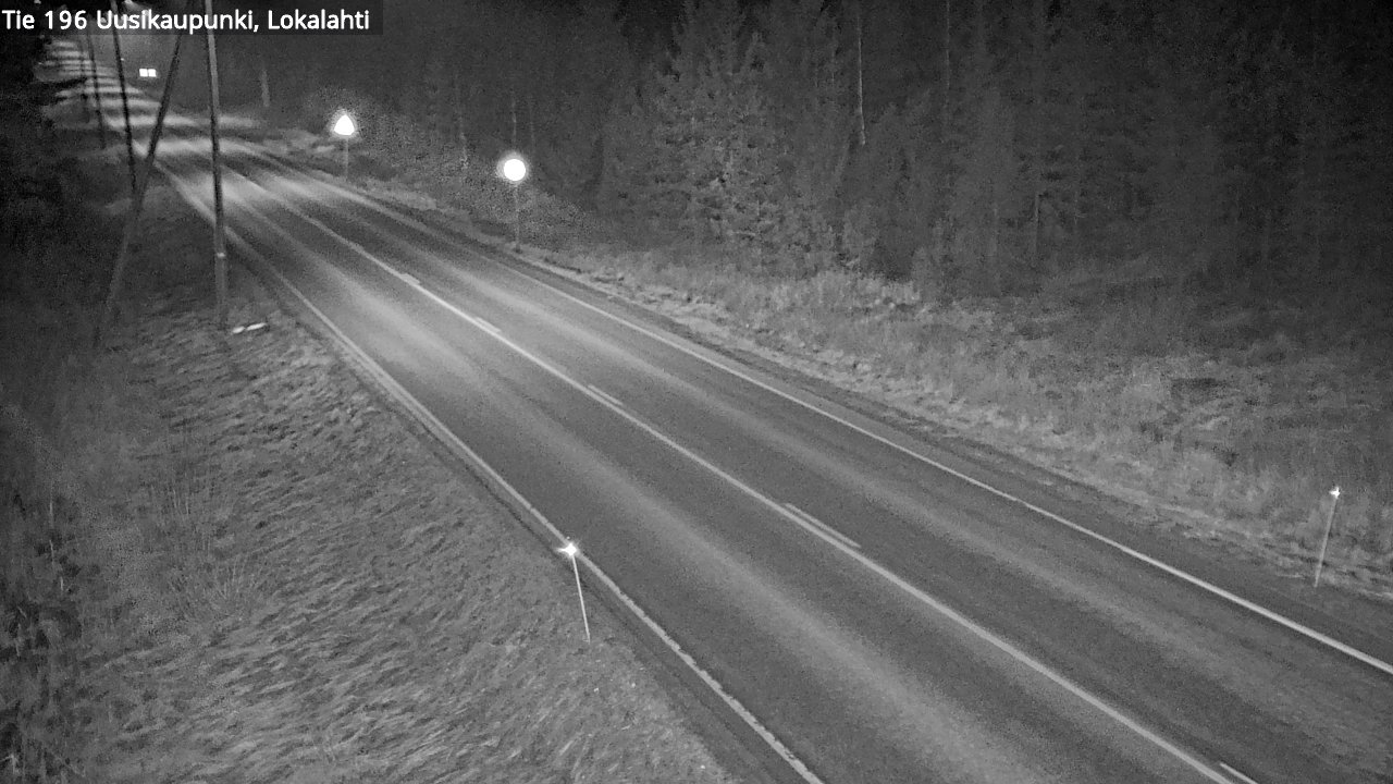Weather Camera Image Väg 196 Nystad, Lokalax, Uusikaupunki, Varsinais-Suomi