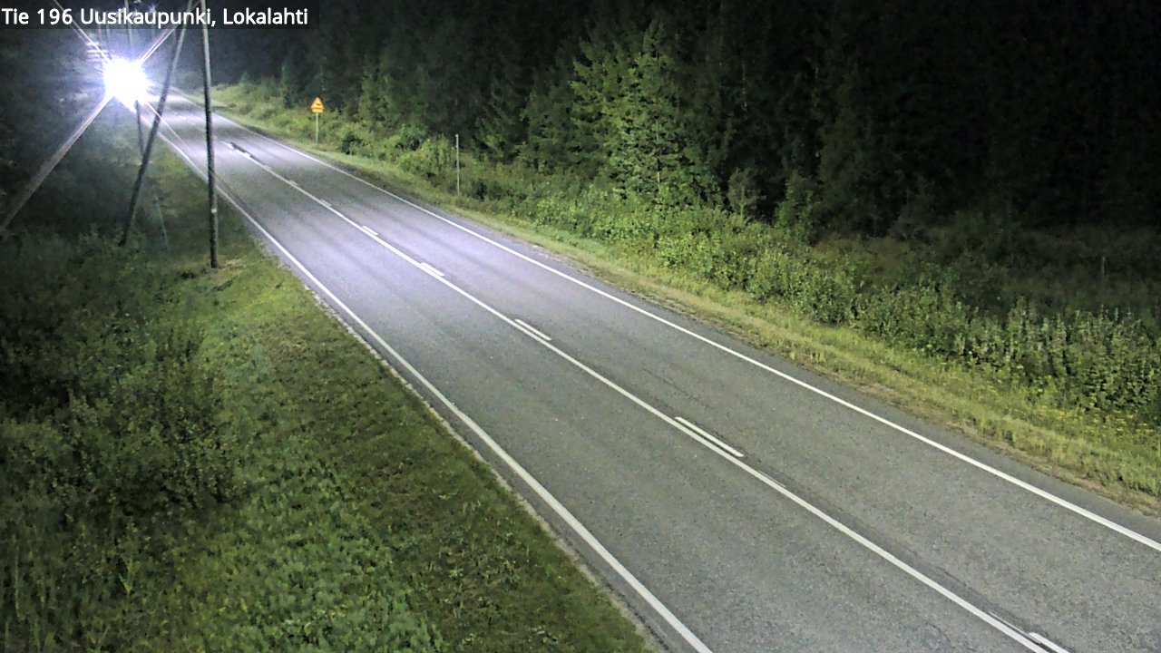 Kelikamerat Kuva Tie 196 Uusikaupunki, Lokalahti, Uusikaupunki, Varsinais-Suomi