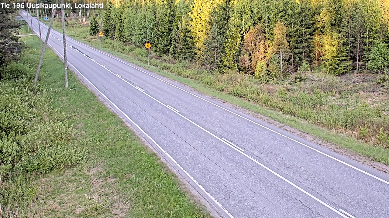 Kelikamerat Kuva Tie 196 Uusikaupunki, Lokalahti, Uusikaupunki, Varsinais-Suomi