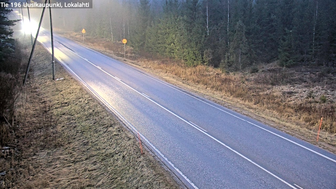 Kelikamerat Kuva Tie 196 Uusikaupunki, Lokalahti, Uusikaupunki, Varsinais-Suomi