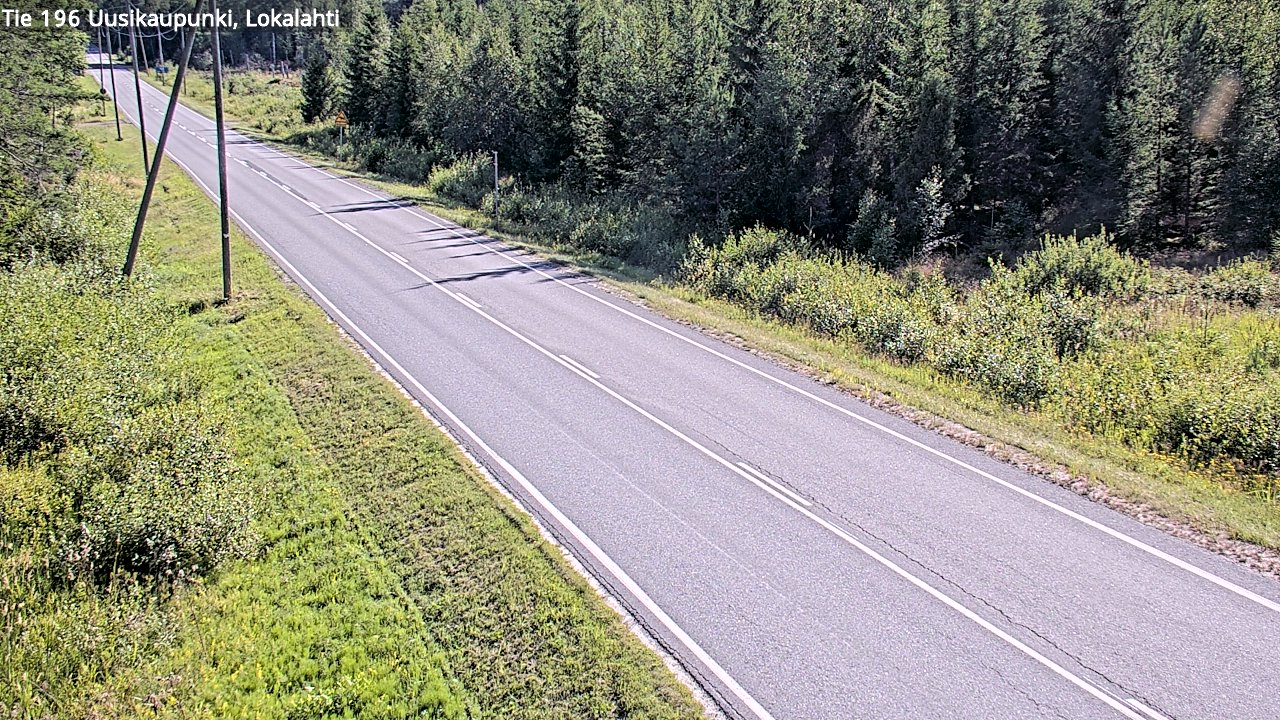 Kelikamerat Kuva Tie 196 Uusikaupunki, Lokalahti, Uusikaupunki, Varsinais-Suomi