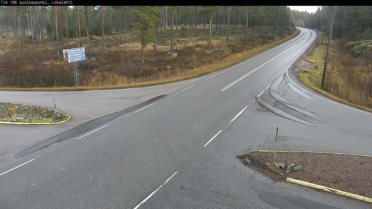 Kelikamerat Kuva Tie 196 Uusikaupunki, Lokalahti, Uusikaupunki, Varsinais-Suomi