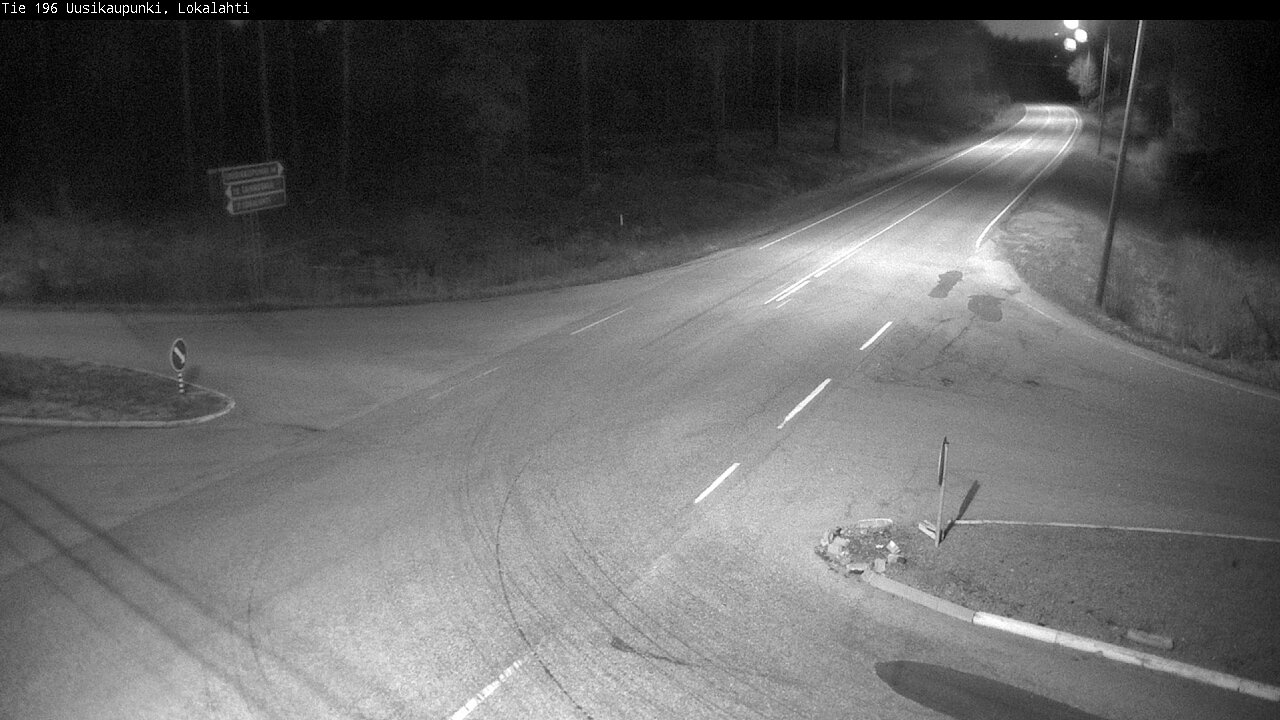 Weather Camera Image Väg 196 Nystad, Lokalax, Uusikaupunki, Varsinais-Suomi