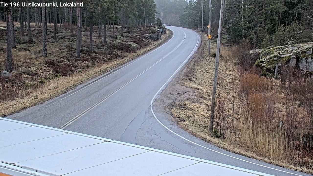 Kelikamerat Kuva Tie 196 Uusikaupunki, Lokalahti, Uusikaupunki, Varsinais-Suomi