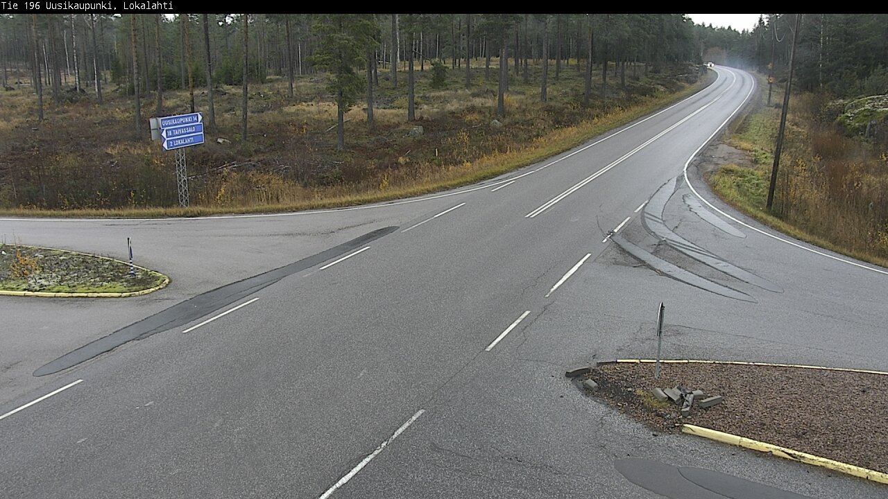 Kelikamerat Kuva Tie 196 Uusikaupunki, Lokalahti, Uusikaupunki, Varsinais-Suomi