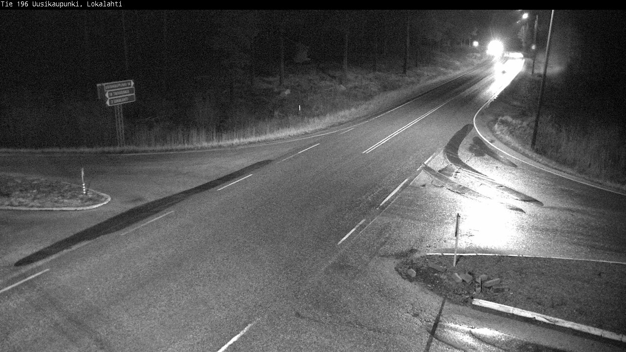 Weather Camera Image Väg 196 Nystad, Lokalax, Uusikaupunki, Varsinais-Suomi