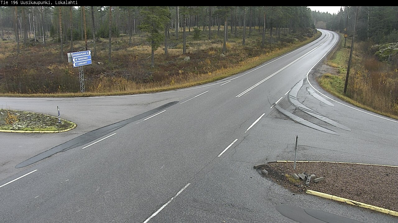 Kelikamerat Kuva Tie 196 Uusikaupunki, Lokalahti, Uusikaupunki, Varsinais-Suomi