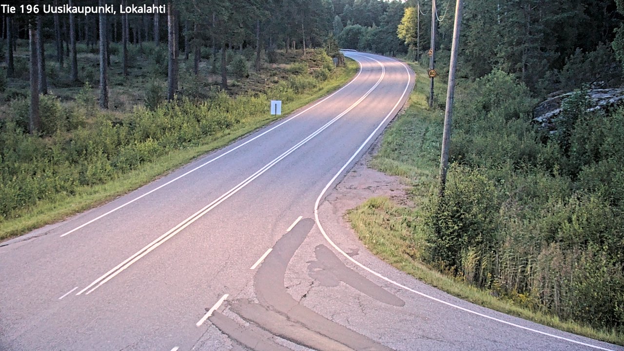 Kelikamerat Kuva Tie 196 Uusikaupunki, Lokalahti, Uusikaupunki, Varsinais-Suomi