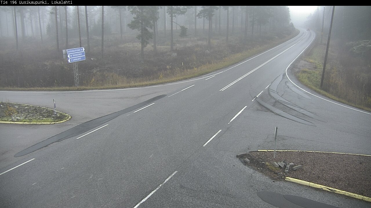 Kelikamerat Kuva Tie 196 Uusikaupunki, Lokalahti, Uusikaupunki, Varsinais-Suomi