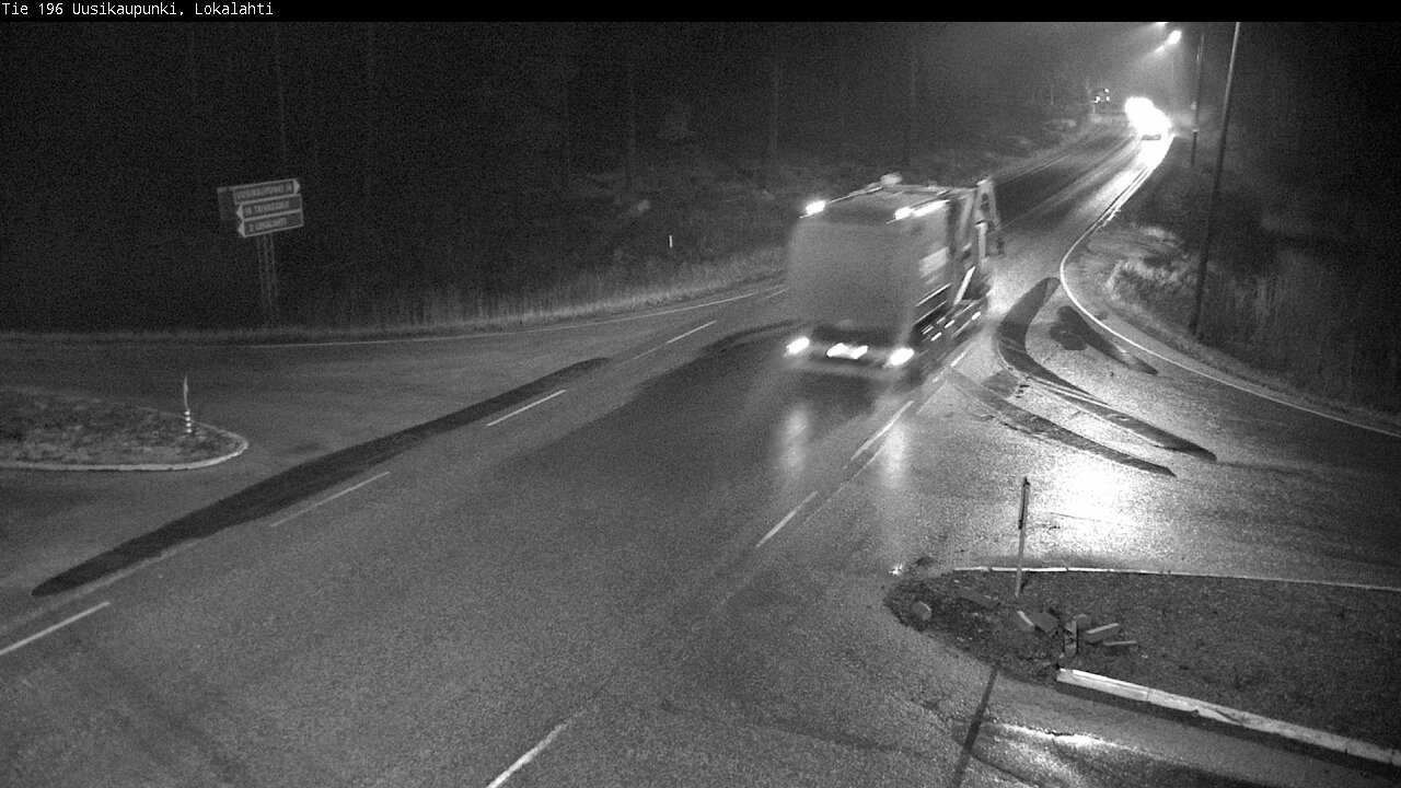 Weather Camera Image Väg 196 Nystad, Lokalax, Uusikaupunki, Varsinais-Suomi