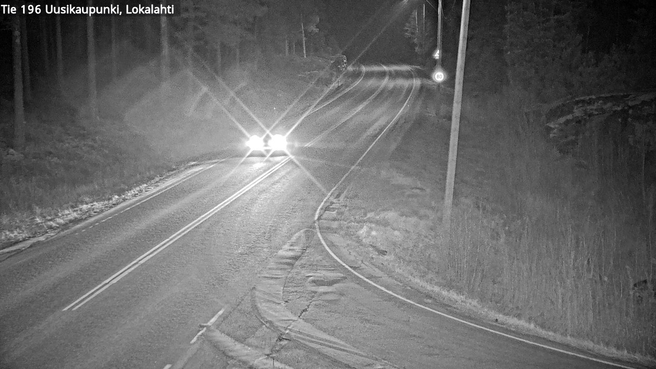 Kelikamerat Kuva Tie 196 Uusikaupunki, Lokalahti, Uusikaupunki, Varsinais-Suomi