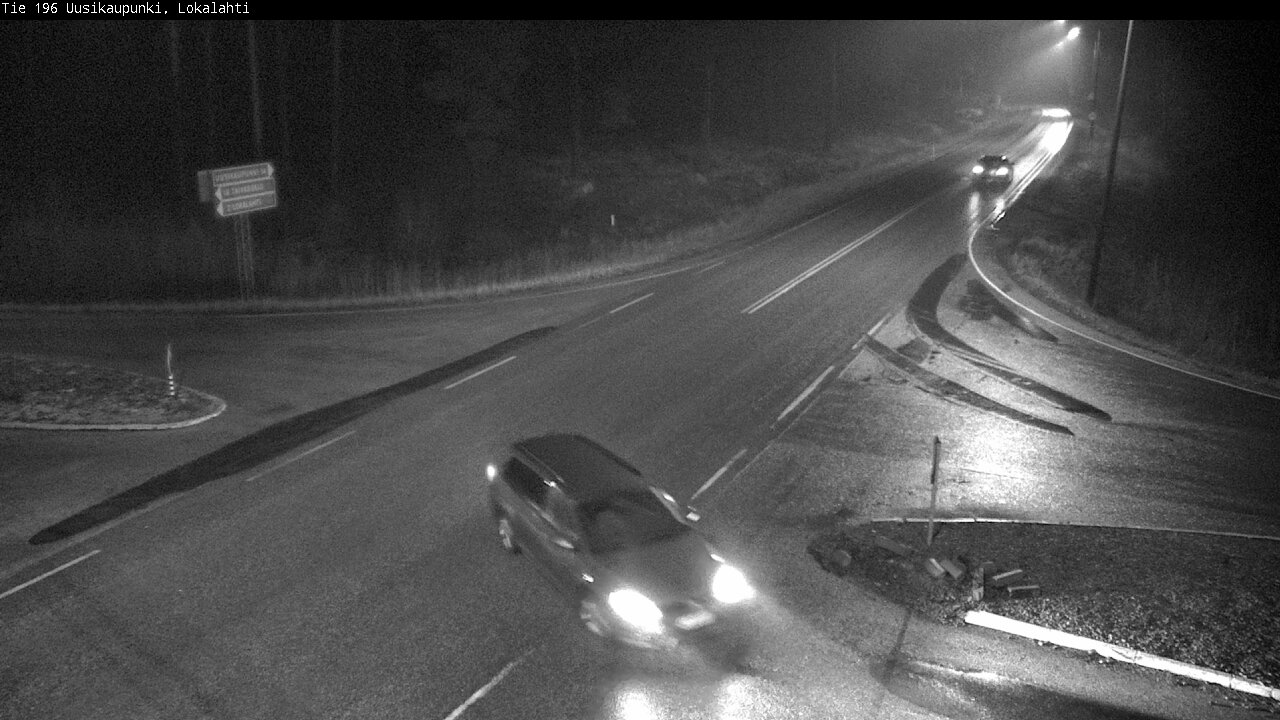 Weather Camera Image Väg 196 Nystad, Lokalax, Uusikaupunki, Varsinais-Suomi