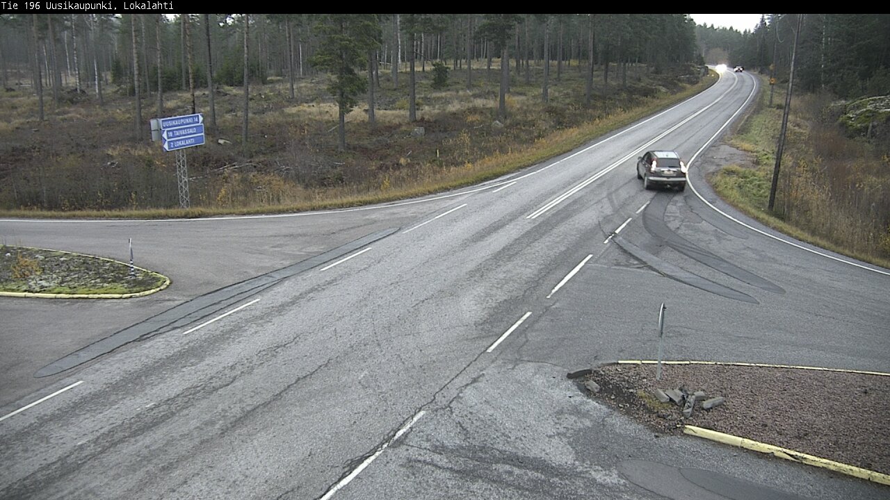 Kelikamerat Kuva Tie 196 Uusikaupunki, Lokalahti, Uusikaupunki, Varsinais-Suomi