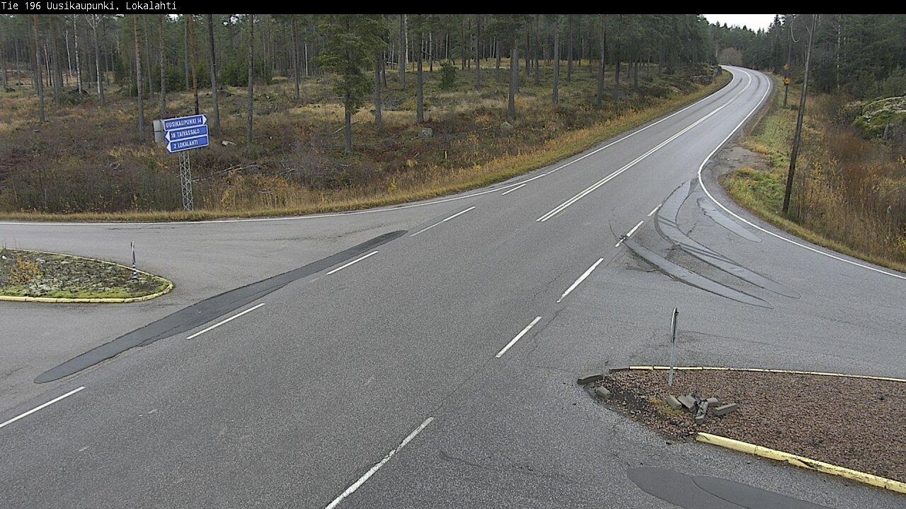 Kelikamerat Kuva Tie 196 Uusikaupunki, Lokalahti, Uusikaupunki, Varsinais-Suomi