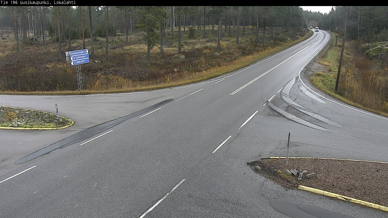 Kelikamerat Kuva Tie 196 Uusikaupunki, Lokalahti, Uusikaupunki, Varsinais-Suomi