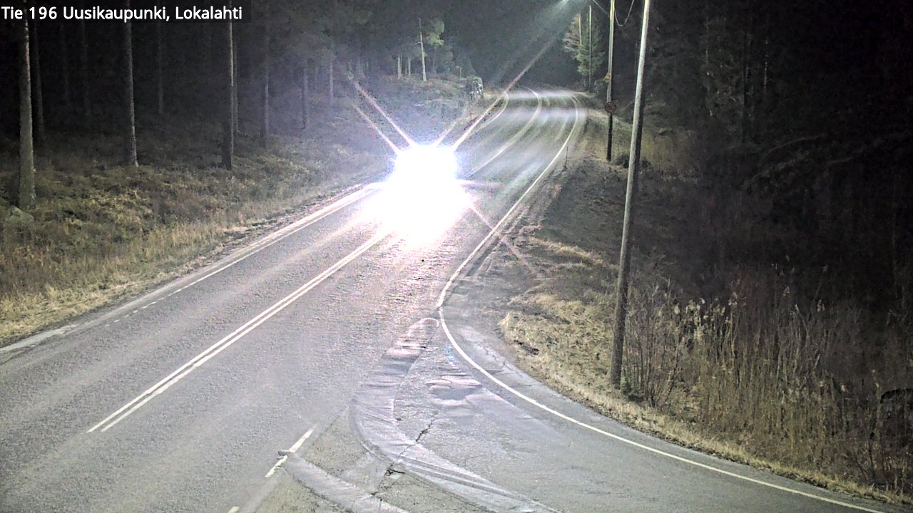 Kelikamerat Kuva Tie 196 Uusikaupunki, Lokalahti, Uusikaupunki, Varsinais-Suomi
