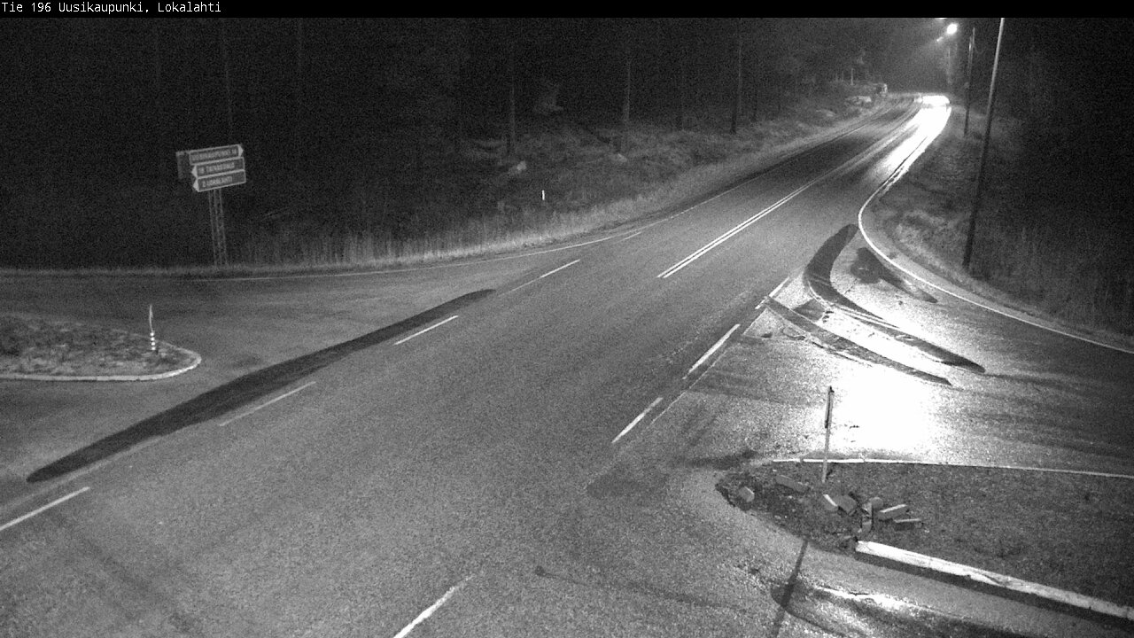Weather Camera Image Väg 196 Nystad, Lokalax, Uusikaupunki, Varsinais-Suomi