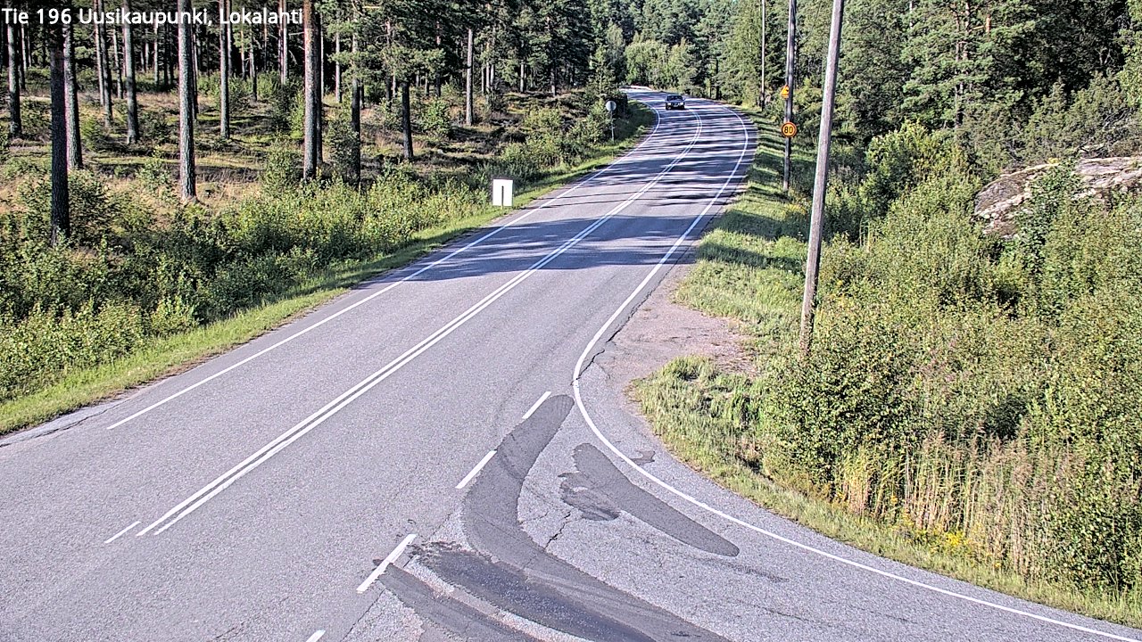 Kelikamerat Kuva Tie 196 Uusikaupunki, Lokalahti, Uusikaupunki, Varsinais-Suomi