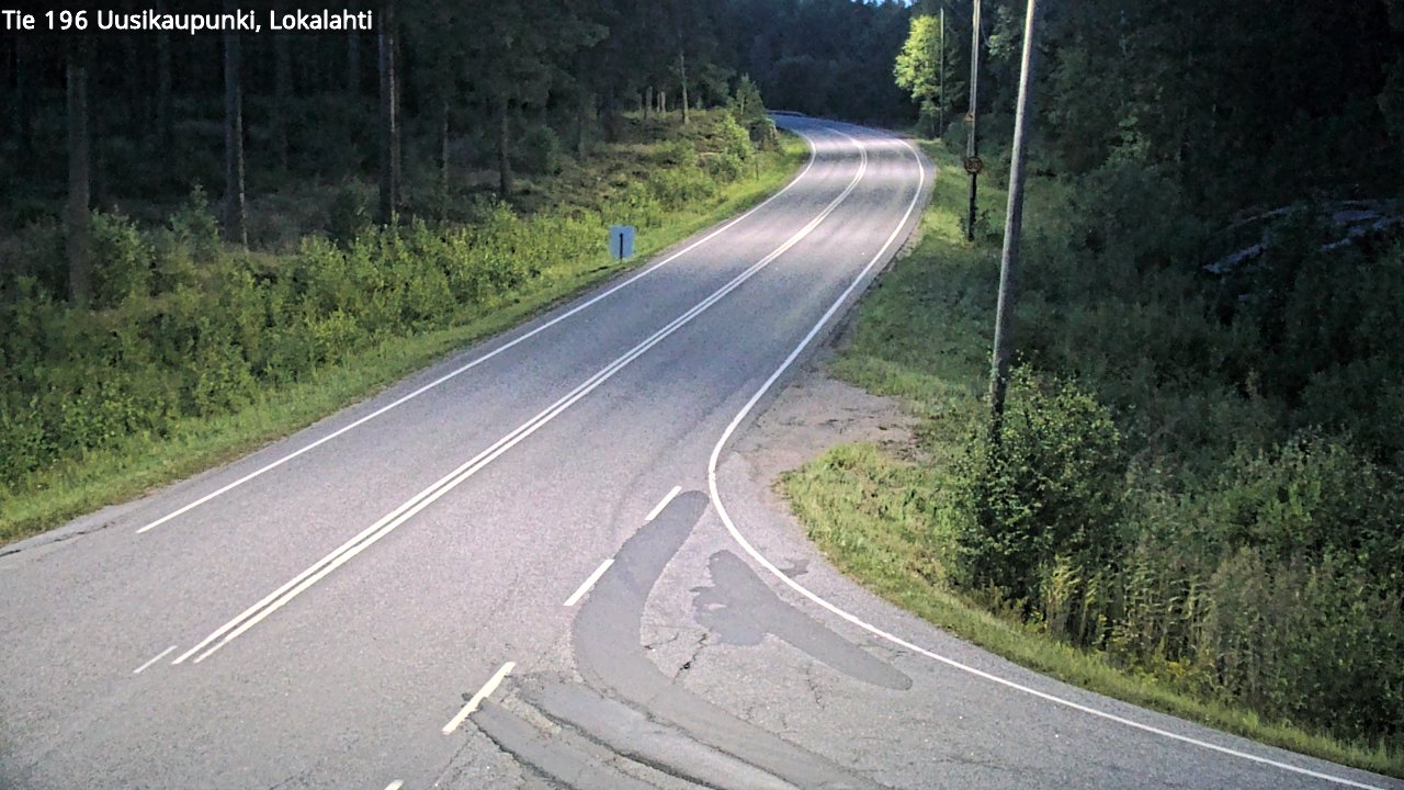 Kelikamerat Kuva Tie 196 Uusikaupunki, Lokalahti, Uusikaupunki, Varsinais-Suomi
