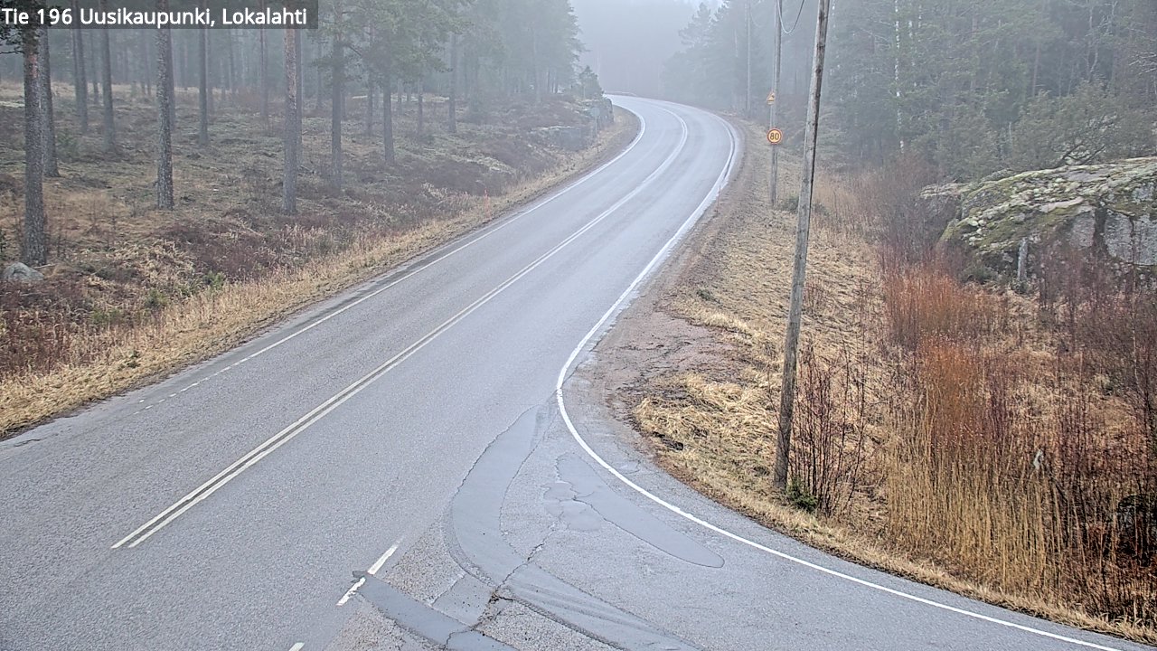 Kelikamerat Kuva Tie 196 Uusikaupunki, Lokalahti, Uusikaupunki, Varsinais-Suomi