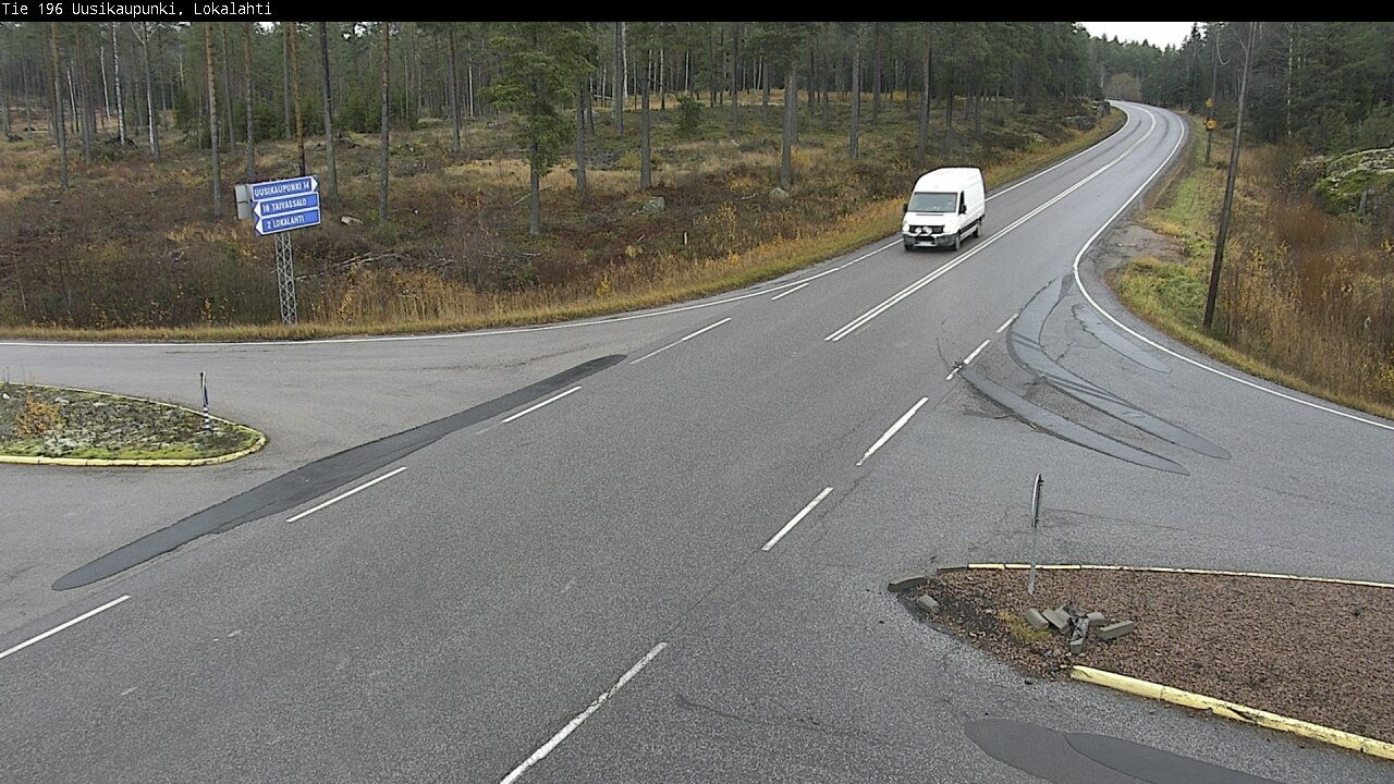 Kelikamerat Kuva Tie 196 Uusikaupunki, Lokalahti, Uusikaupunki, Varsinais-Suomi