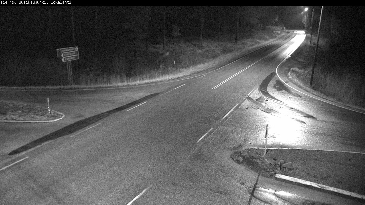 Weather Camera Image Väg 196 Nystad, Lokalax, Uusikaupunki, Varsinais-Suomi