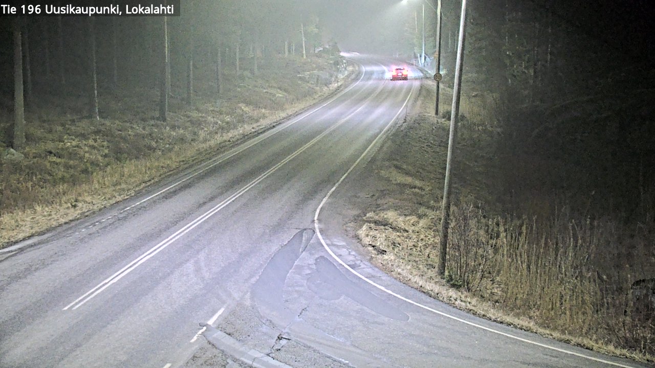 Weather Camera Image Väg 196 Nystad, Lokalax, Uusikaupunki, Varsinais-Suomi