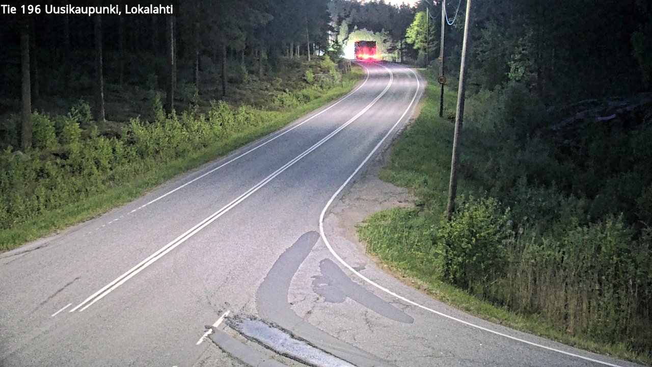 Kelikamerat Kuva Tie 196 Uusikaupunki, Lokalahti, Uusikaupunki, Varsinais-Suomi
